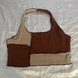 Crop Brown Top